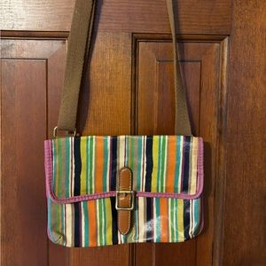 Fossil Multi Colored Crossbody Bag